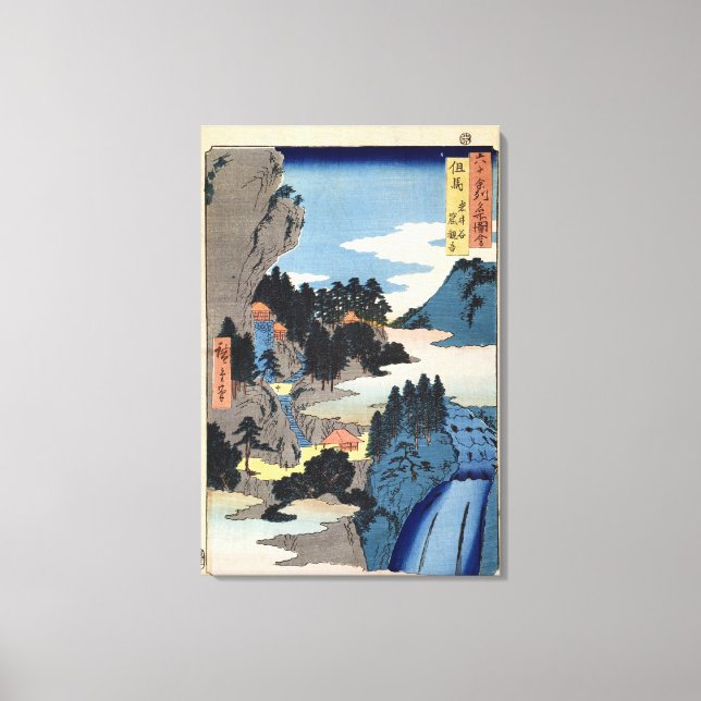 Bergslandskap Canvastryck (Framsida)