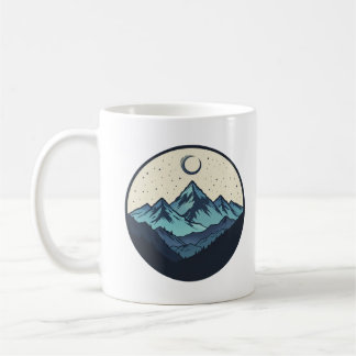 Bergslandskap Kaffemugg