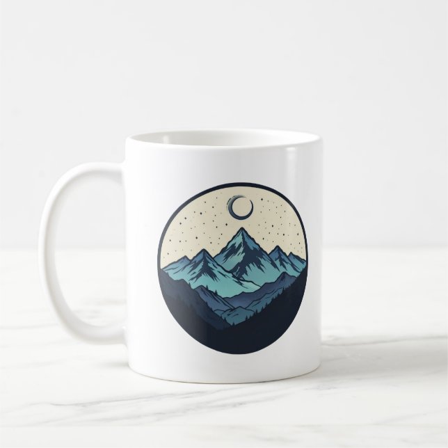 Bergslandskap Kaffemugg (Vänster)