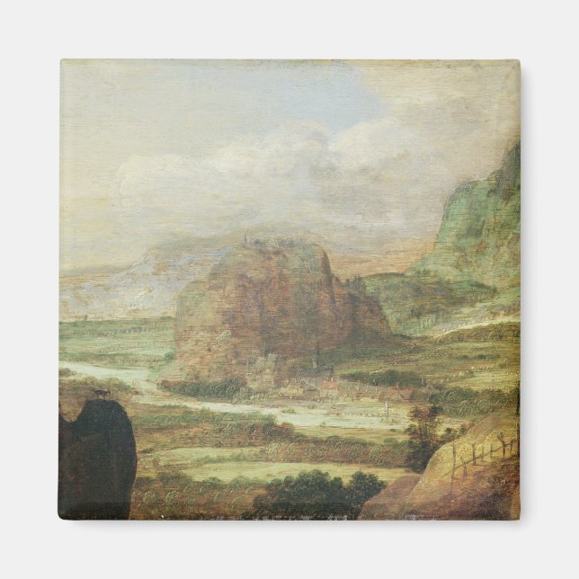 Bergslandskap Magnet (Framsidan)