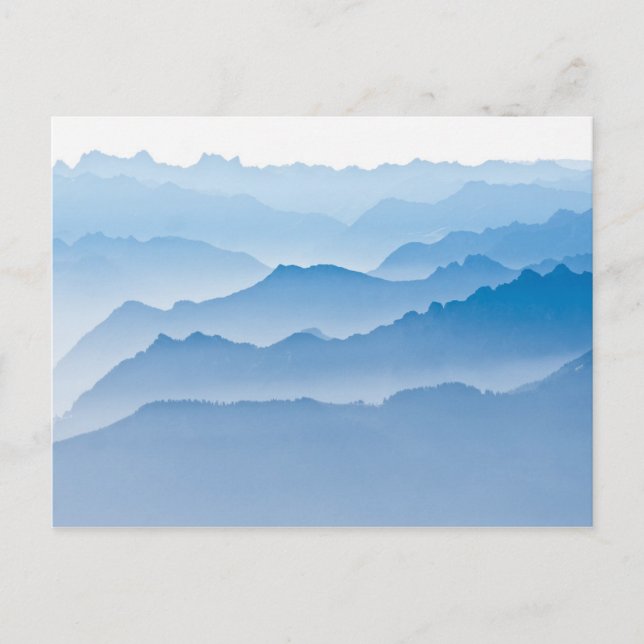 Bergslandskap | Schweiz Vykort (Framsida)