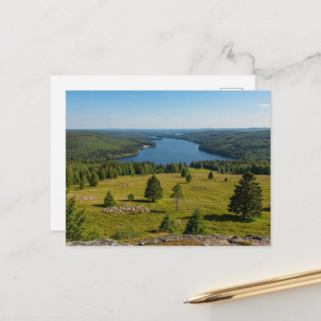 Bergslandskap Vykort (Fram/Back In Situ)