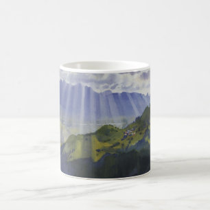 Bergslandskapet i Schweiz (Serebriakova) Kaffemugg