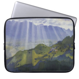 Bergslandskapet i Schweiz (Serebriakova) Laptop Fodral