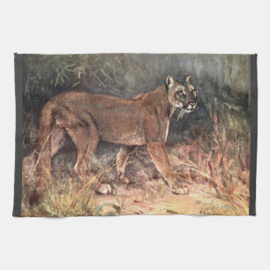 Bergslon, Puma eller Cougar av CE Swan Kökshandduk