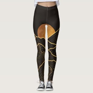 Bergslyx: Golden Line Elegance Leggings