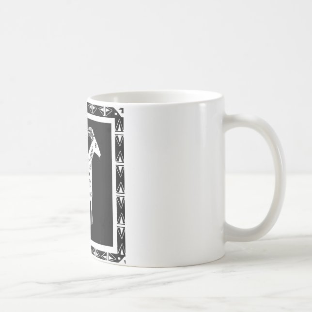 Bergsmamma get med barn kaffemugg (Höger)