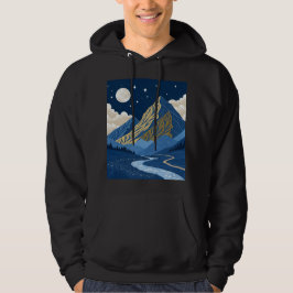 Bergsmånlysa Hoodie