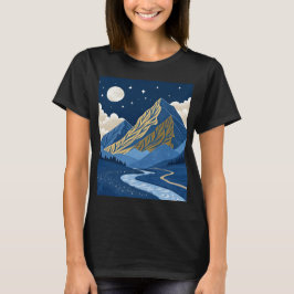 Bergsmånlysa T Shirt