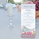 Bergsmedelvattensfärg Dusty Blue Bröllop Meny<br><div class="desc">Menyn Mountain bröllop med det idylliska land-landskapet med blå riddberg och rosa vildblomskugga. Den vackra naturen inspirerade till scendesign - perfekt för utomhusdestinationer, retrat av bergsområden och land-parker eller dammiga grått- och rosa färg. Bläddra i min samling med bergsskuggor om du vill ha matchande objekt eller meddela mig om du...</div>