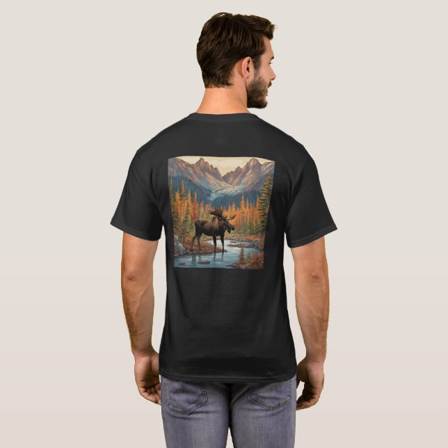 Bergsmussldalen T Shirt (Hel baksida)