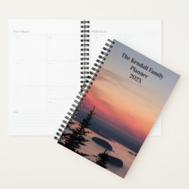 Bergsoluppgångsplaneringskalender