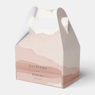bergsområde liggande monogram Bröllop Presentaskar