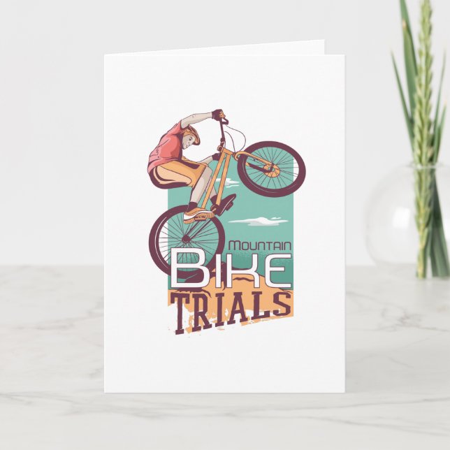 Bergsområden Biker Kort (Framsida)