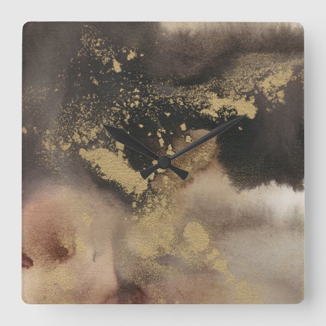 Bergsområden Fyrkantig Klocka (Framsida)