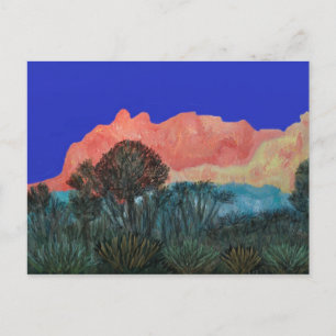 Bergsområden i Ojai Vykort