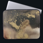 Bergsområden Laptop Fodral<br><div class="desc">Bergssektioner I av Joyce Combs. Har vackra,  grumliga klämmor,  grå och guld.</div>