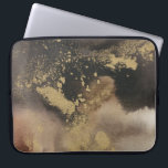 Bergsområden Laptop Fodral<br><div class="desc">Bergssektioner I av Joyce Combs. Har vackra,  grumliga klämmor,  grå och guld.</div>