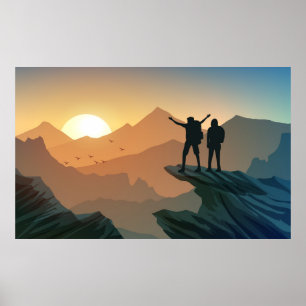 Bergsområden Poster