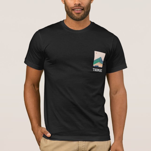 Bergsområdena Äventyr T Shirt (Framsida)