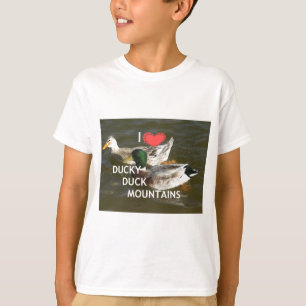 Bergsområdena Ducky anka. T Shirt