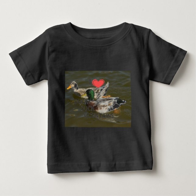 Bergsområdena Ducky anka. Tee Shirt (Framsida)