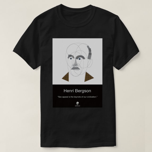 BERGSON HENRI T SHIRT (Design framsida)