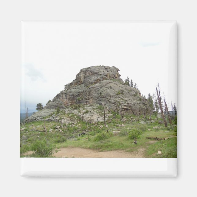 Bergsöverkant Magnet (Framsidan)