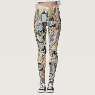 Bergsprängaredamasker Leggings