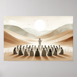 Bergspredikan Poster