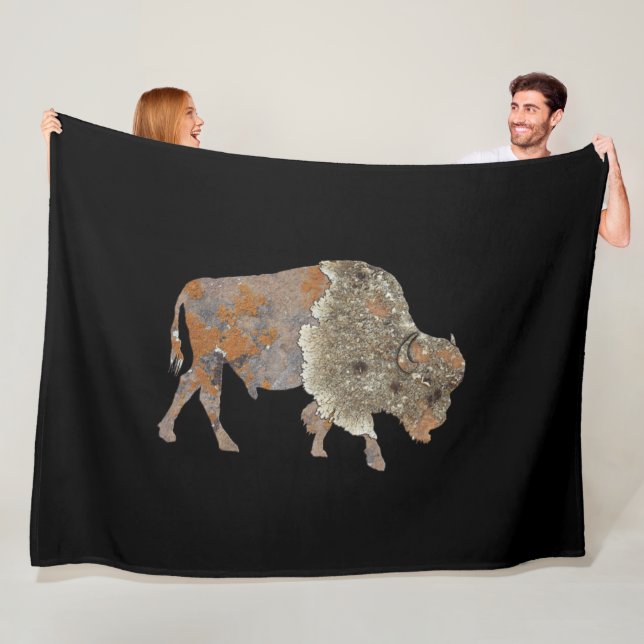 Bergsprit Buffalo Ull Blank Fleecefilt (På plats)