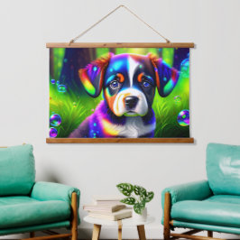 Bergspumpan i hund Cute Bernese i ängen
