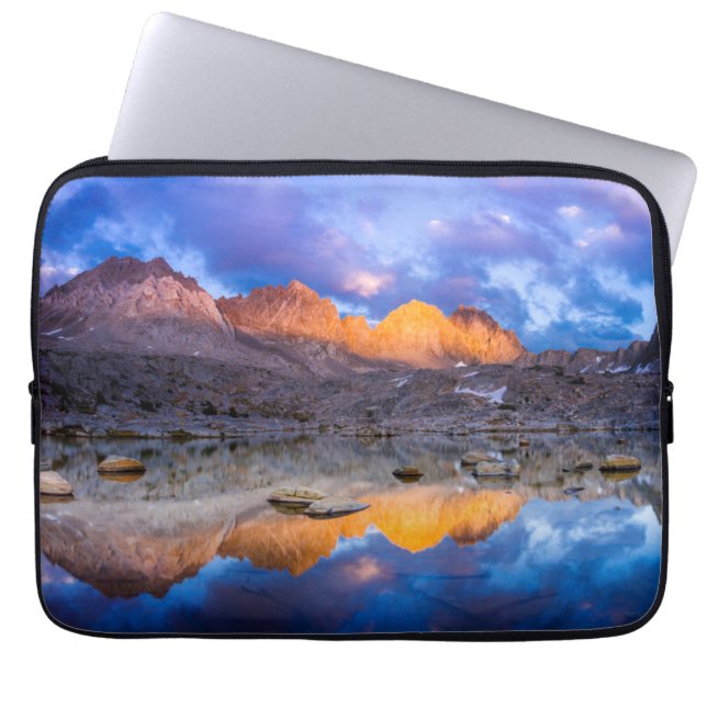 Bergsreflektion, Kalifornien Laptop Fodral (Framsidan)