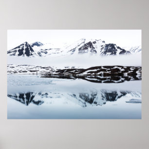 Bergsreflektioner, Norge Poster