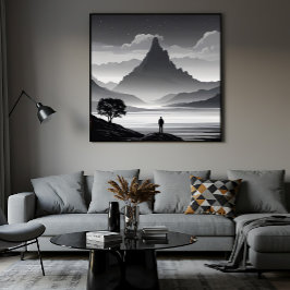 Bergsropet Poster
