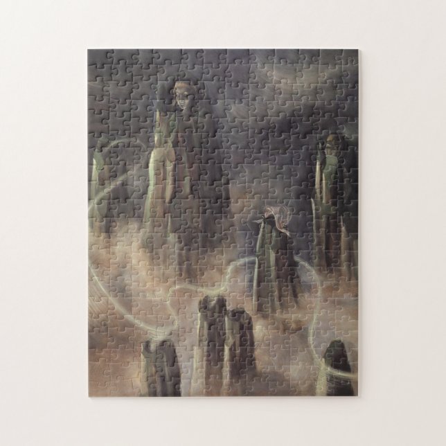 Bergssarna (av Remedios Varo) Pussel (Vertikal)