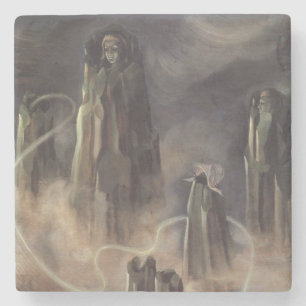 Bergssarna (av Remedios Varo) Stenunderlägg