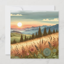 Bergsskogen Backe Land Boho Nature