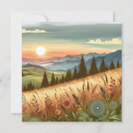 Bergsskogen Backe Land Boho Nature