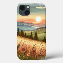 Bergsskogen Backe Land Nature iphone case