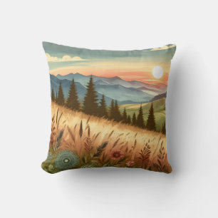 Bergsskogen Backe Land Nature iphone case Kudde
