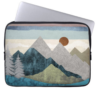 Bergsstripe Himlar Laptop Fodral