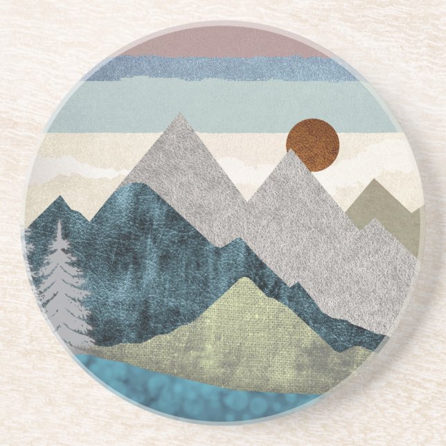 Bergsstripe Himlar Underlägg (Framsidan)