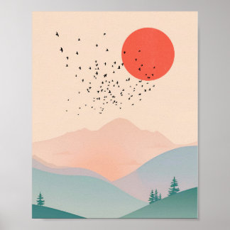 Bergstid Poster
