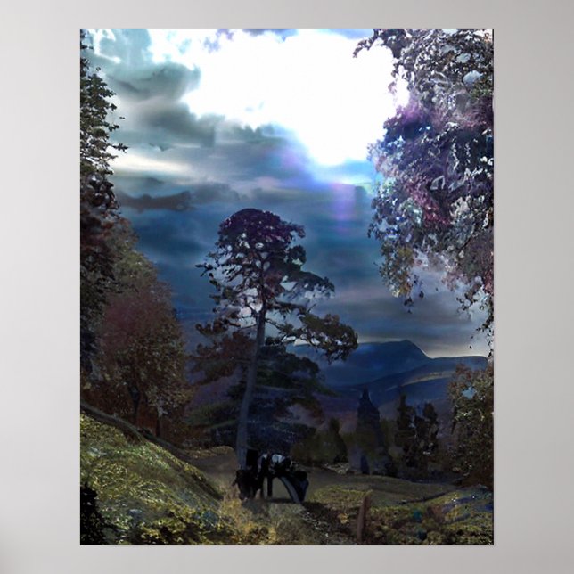 BERGSTIG POSTER (Framsidan)