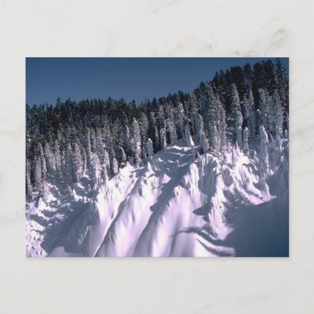 Bergstopp Postkort Vykort (Framsida)