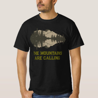 Bergstopparna ropar Vintage Camping T-Shirt