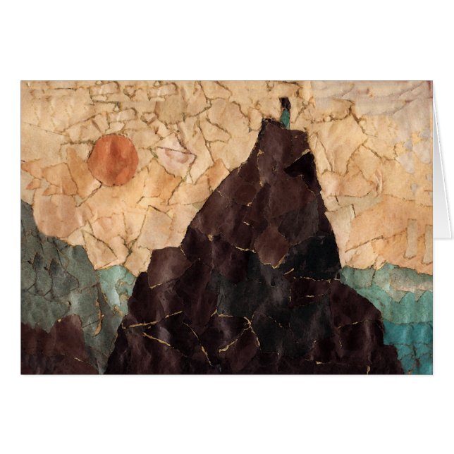 Bergstoppverklighet Hälsningskort (Framsidan Horizontal)