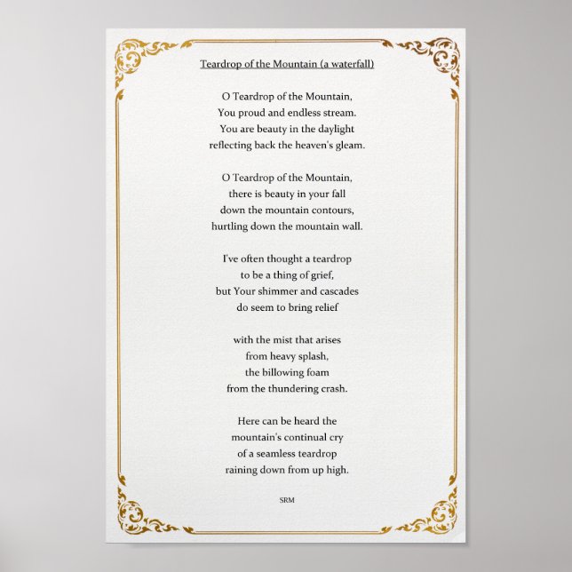 Bergstrummet Poster (Framsidan)