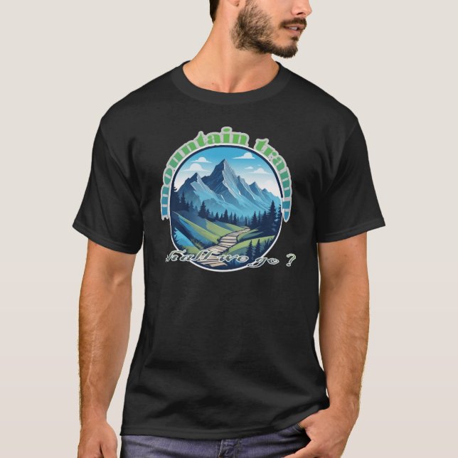 Bergstrumpa T Shirt (Framsida)